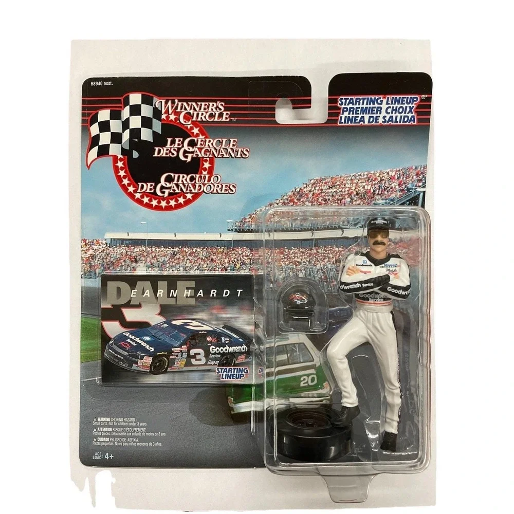Dale Earnhardt Starting Lineup Winners Circle 1997 Figure French Card